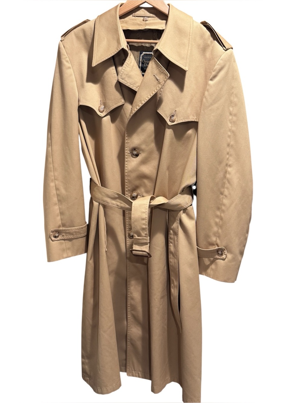 VTG 1970s Christian Dior Trench Coat